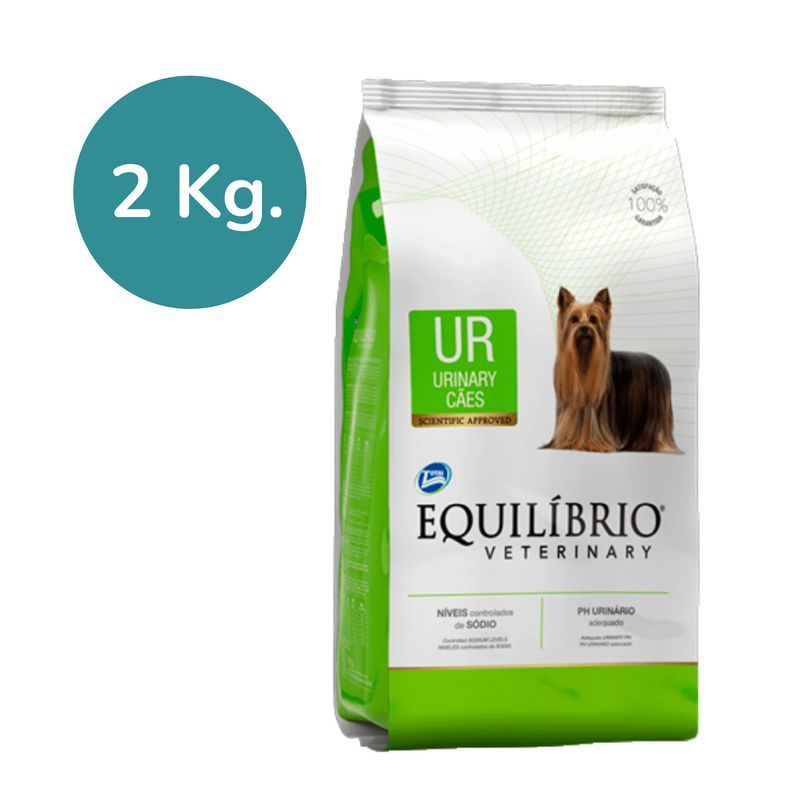 EQUILIBRIO - Equilibrio Veterinary Urinary Perros UR 2kg