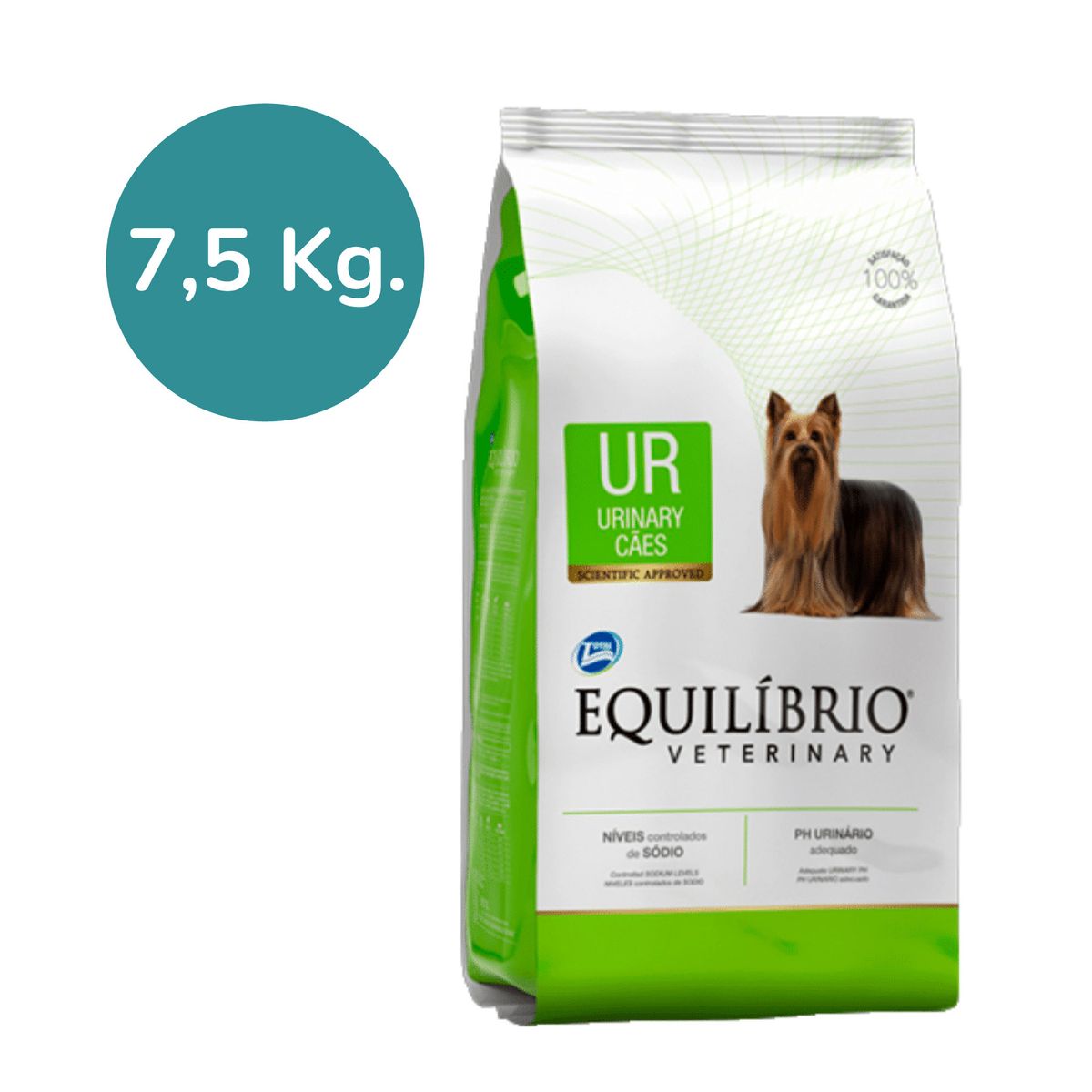 EQUILIBRIO - Equilibrio Veterinary Urinary Perros (UR) 7,5 kg