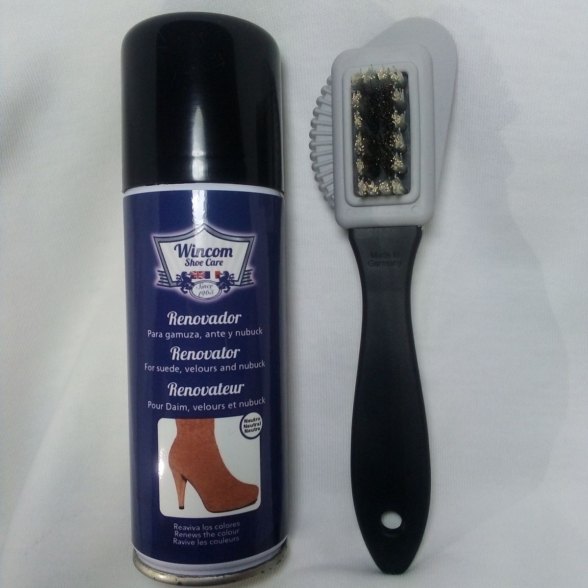 GENERICO - RENOVADOR GAMUZA NOBUCK 100 ML + CEPILLO / COLOMBIA