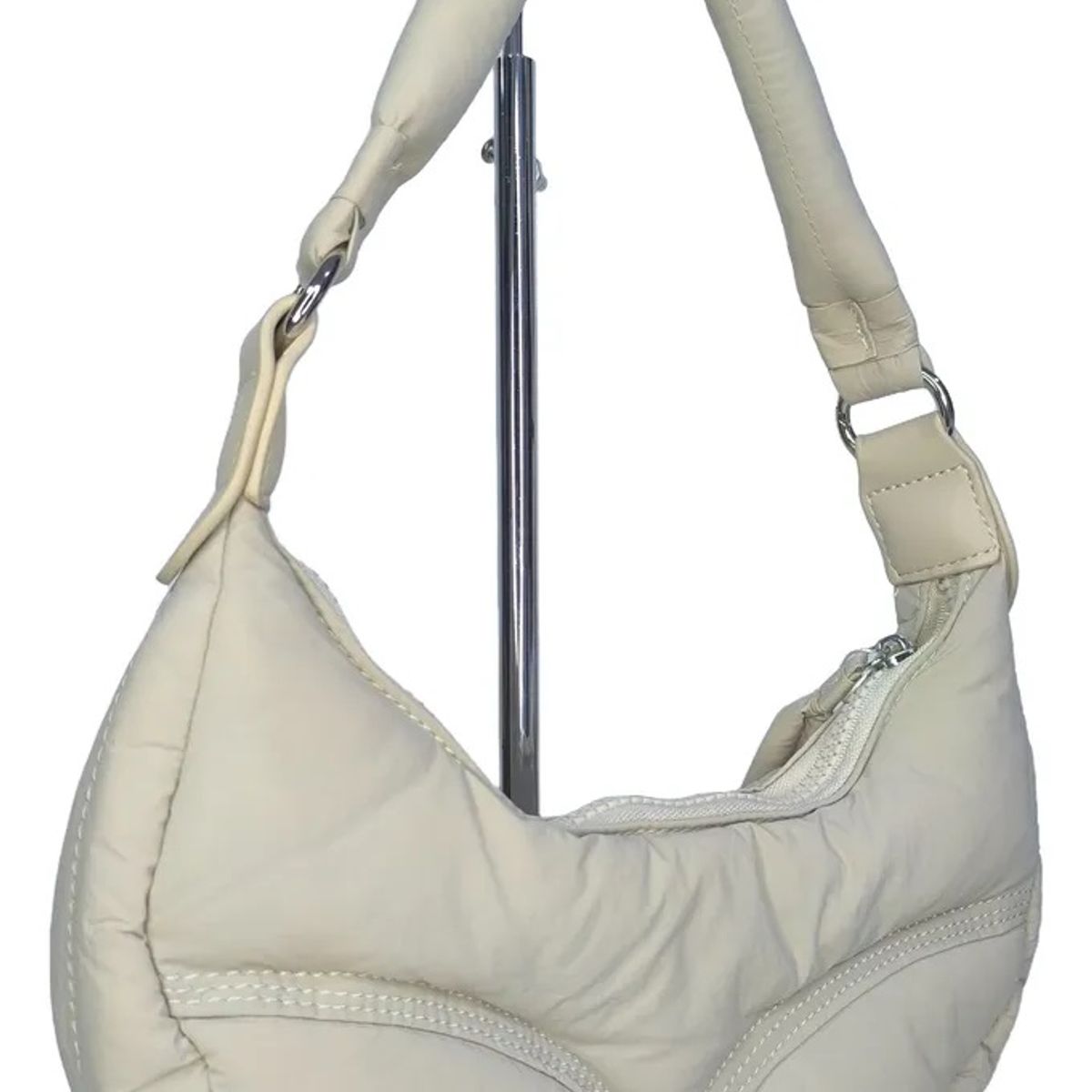 GENERICO - Cartera Baguette Puffer para dama