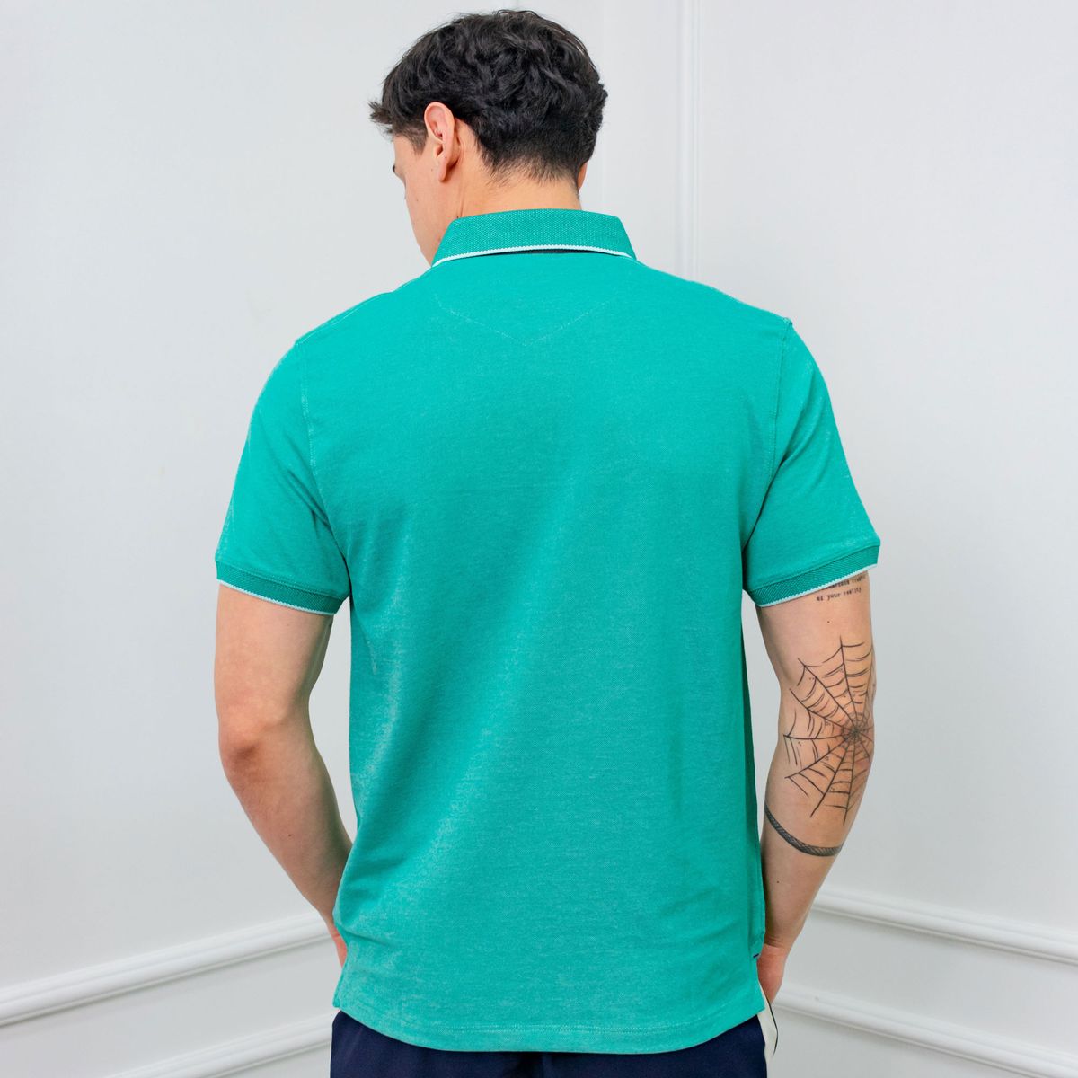 A VANTGARDESTYLE - POLO BOX REGULAR FIT CABALLERO MC - PIQUE LYCRADO