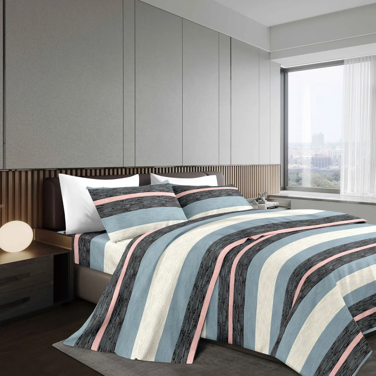 GOLDSUN - JUEGO DE SÁBANAS GOLDSUN QUEEN