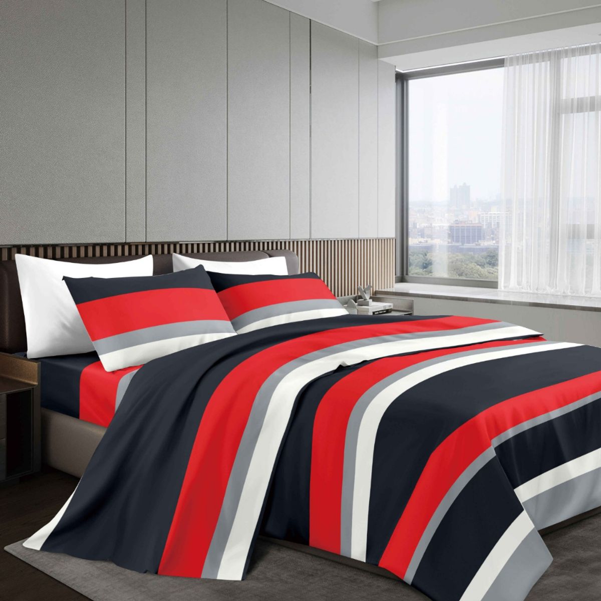 GOLDSUN - JUEGO DE SÁBANAS GOLDSUN QUEEN