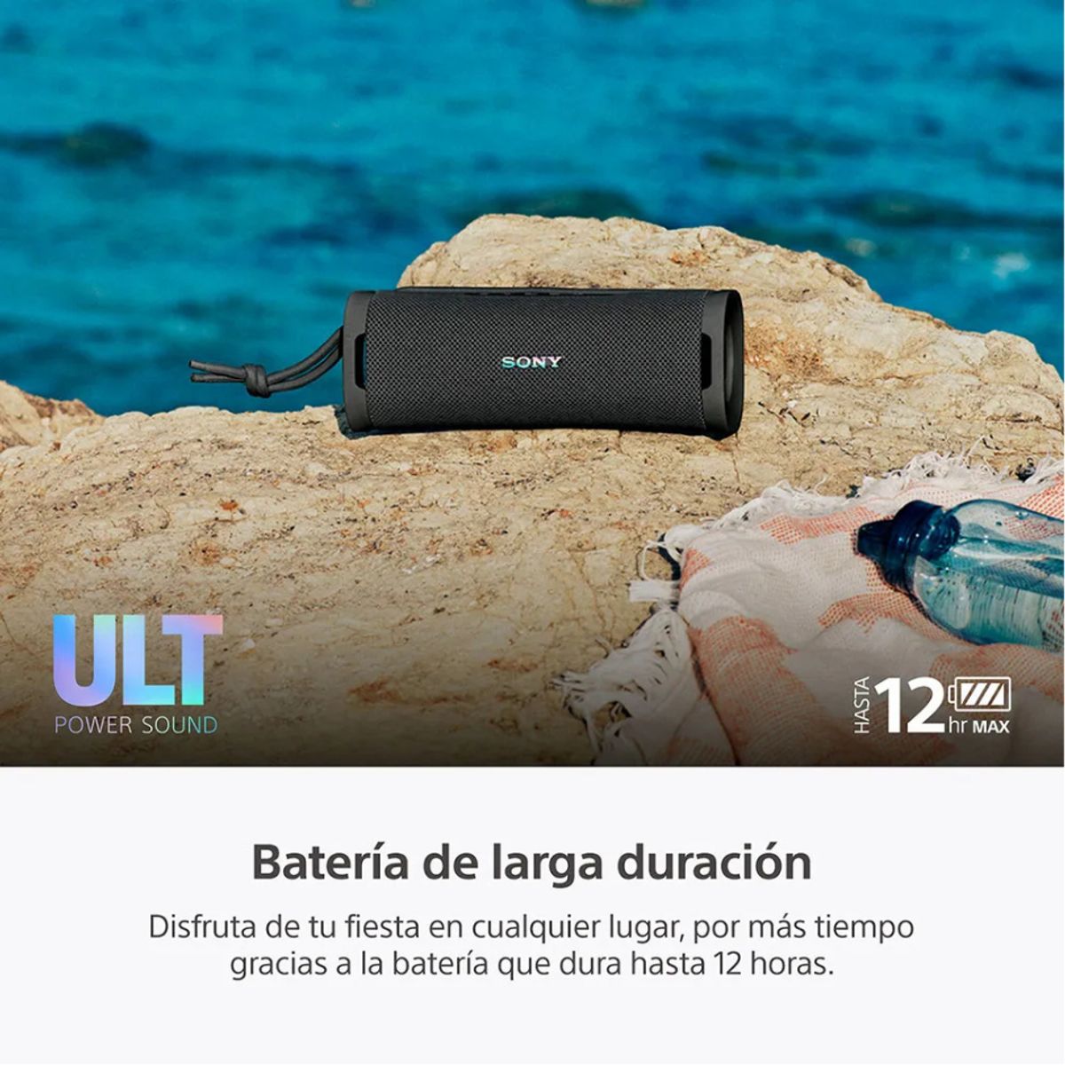 SONY - Parlante Bluetooth SONY SRS-ULT10 Portátil ULT FIELD 1 Negro