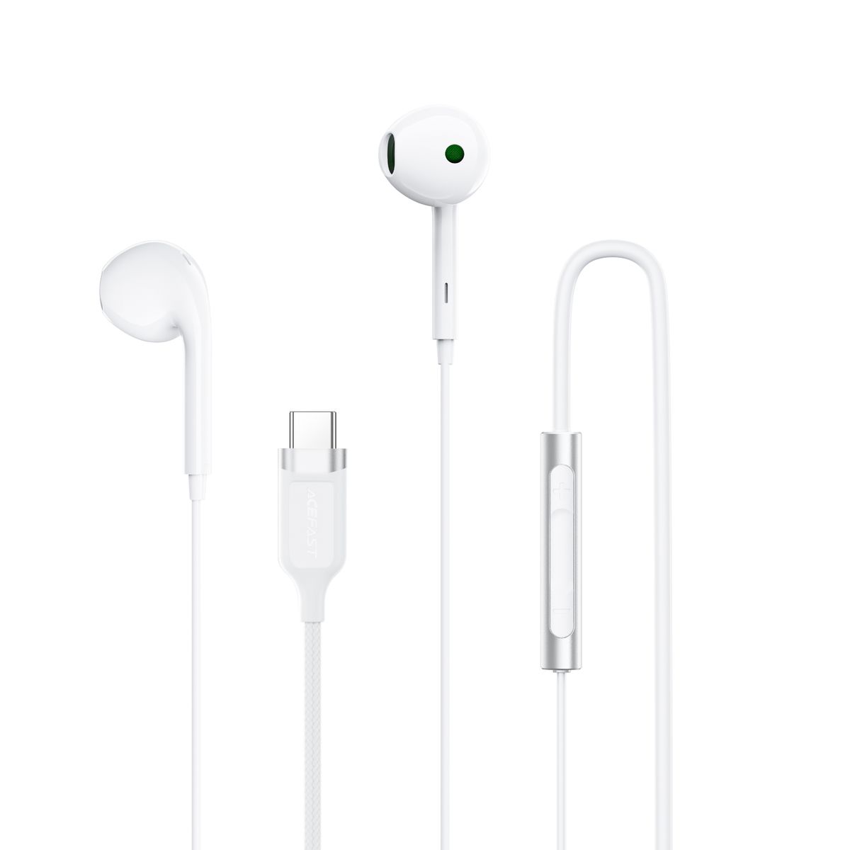 ACEFAST - Auriculares Acefast L7 USB-C Semi-Intraauriculares con Micrófono