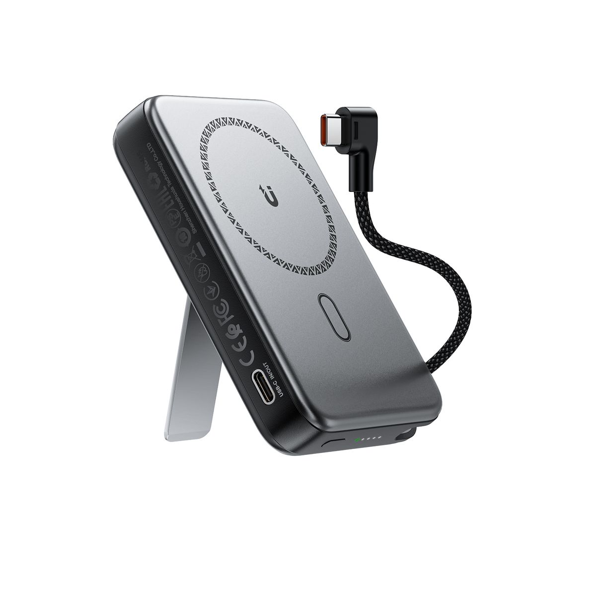 ACEFAST - Batería Portátil Acefast M24 10000mAh 225W Magnética con Soporte