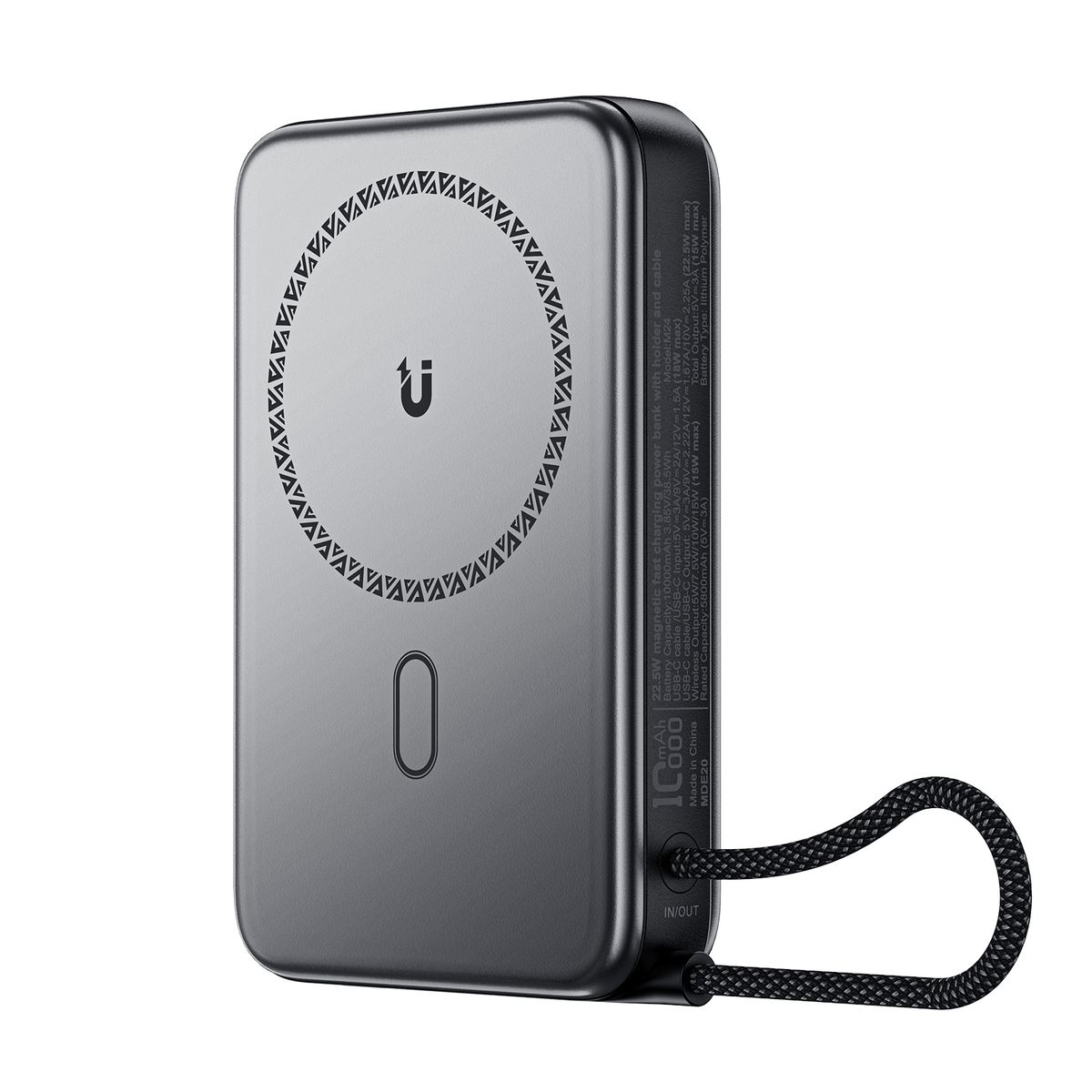 ACEFAST - Batería Portátil Acefast M24 10000mAh 225W Magnética con Soporte