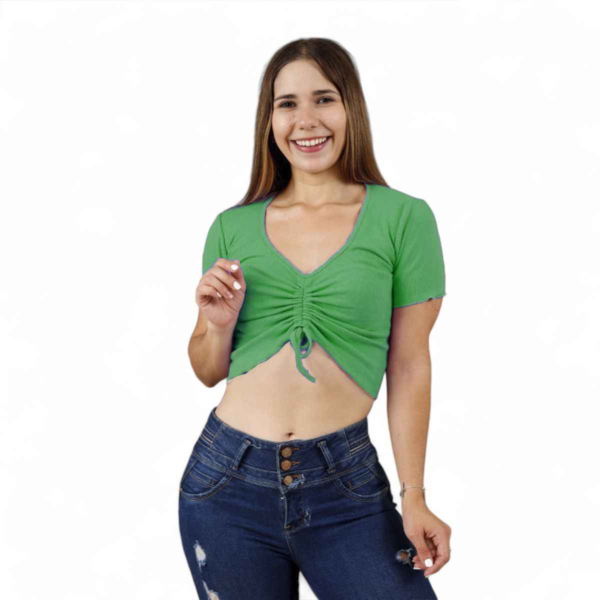 GENERICO - Polo yosy manga corta SAB-12 color verde