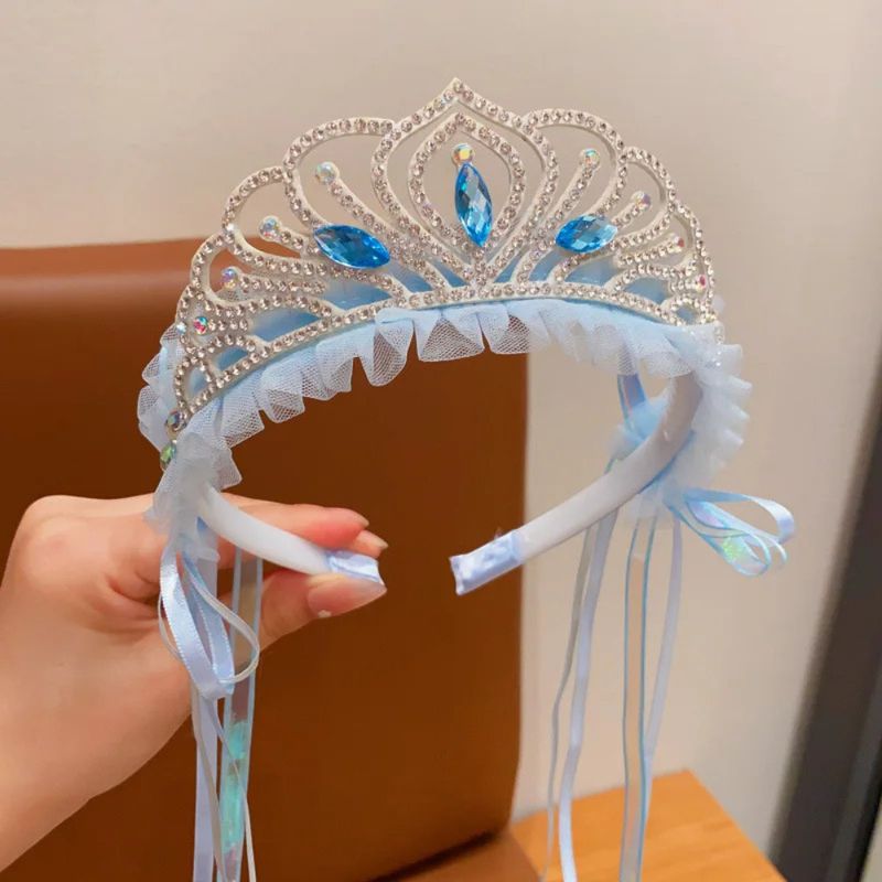 GENERICO - VINCHA PARA NIÑA DE CUMPLEAÑOS CELESTE