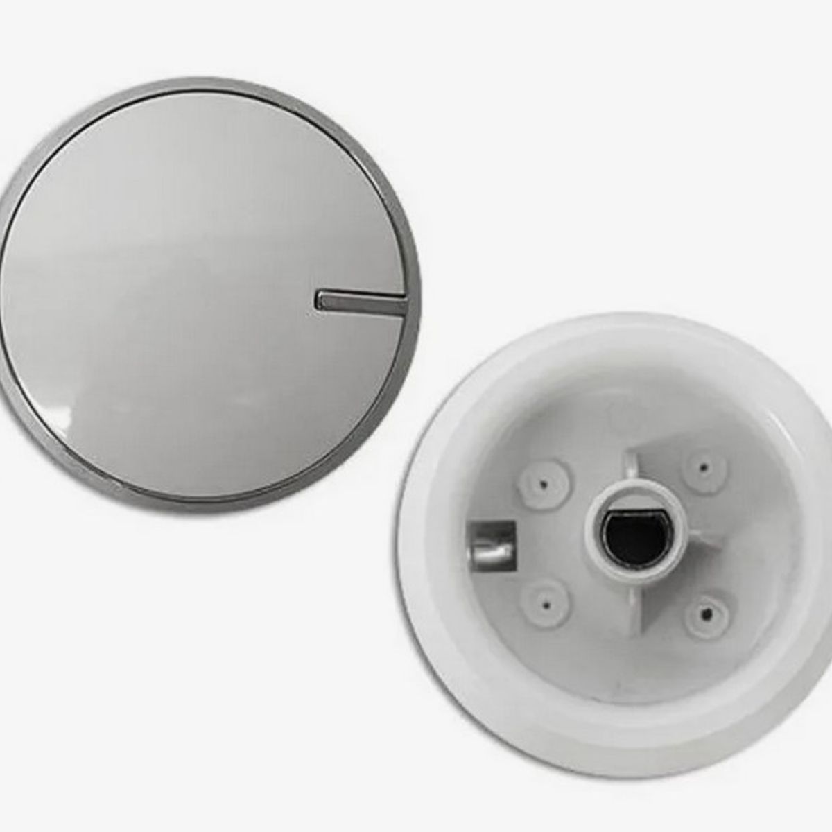 GENERICO - Perilla Blanca para Centro De Lavado Mabe