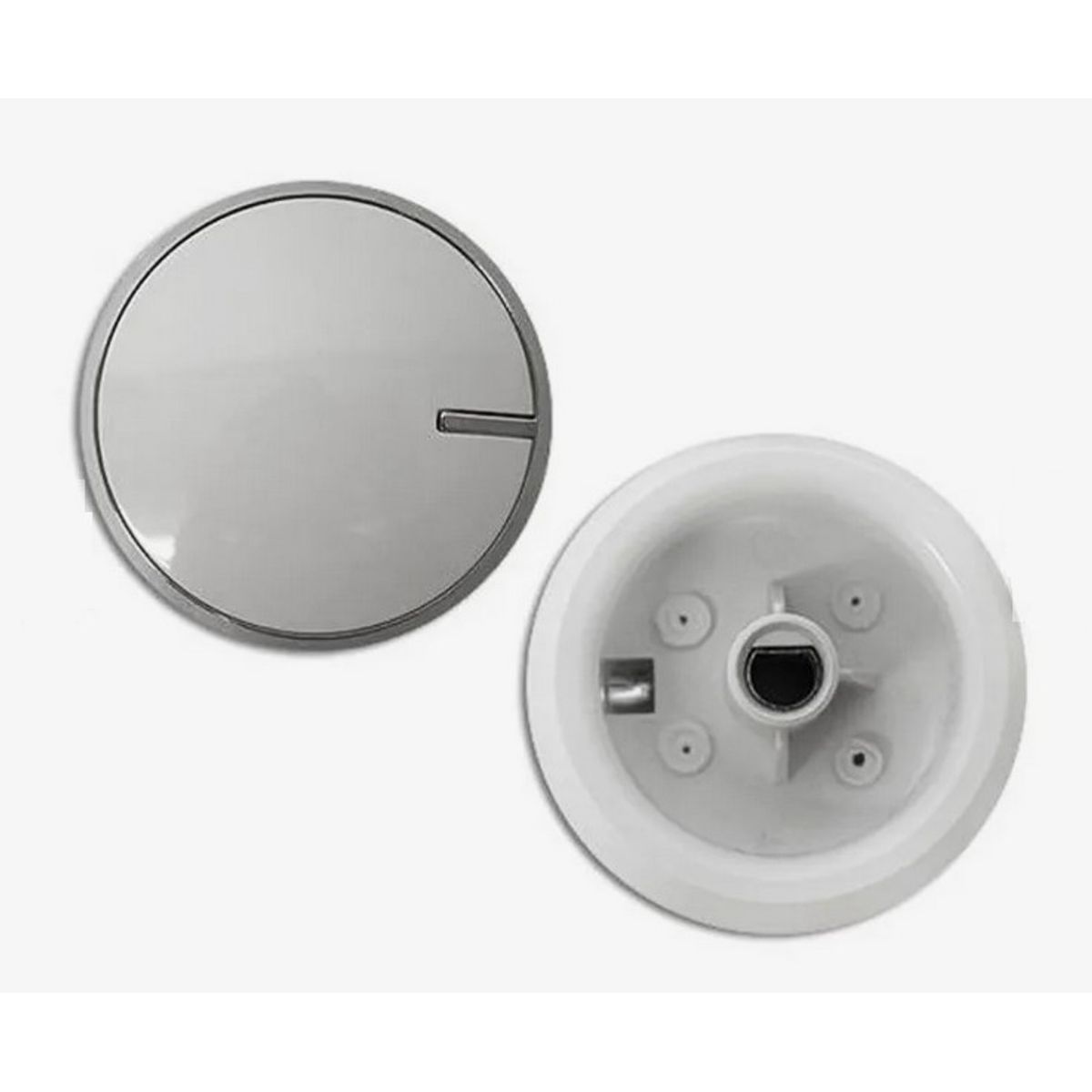 GENERICO - Perilla Blanca para Centro De Lavado Mabe