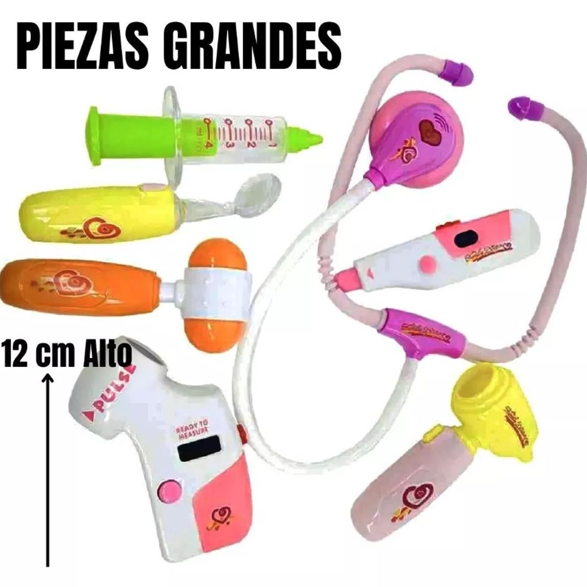 GENERICO - Set de Doctor Rosado + accesorios Luz y Sonido