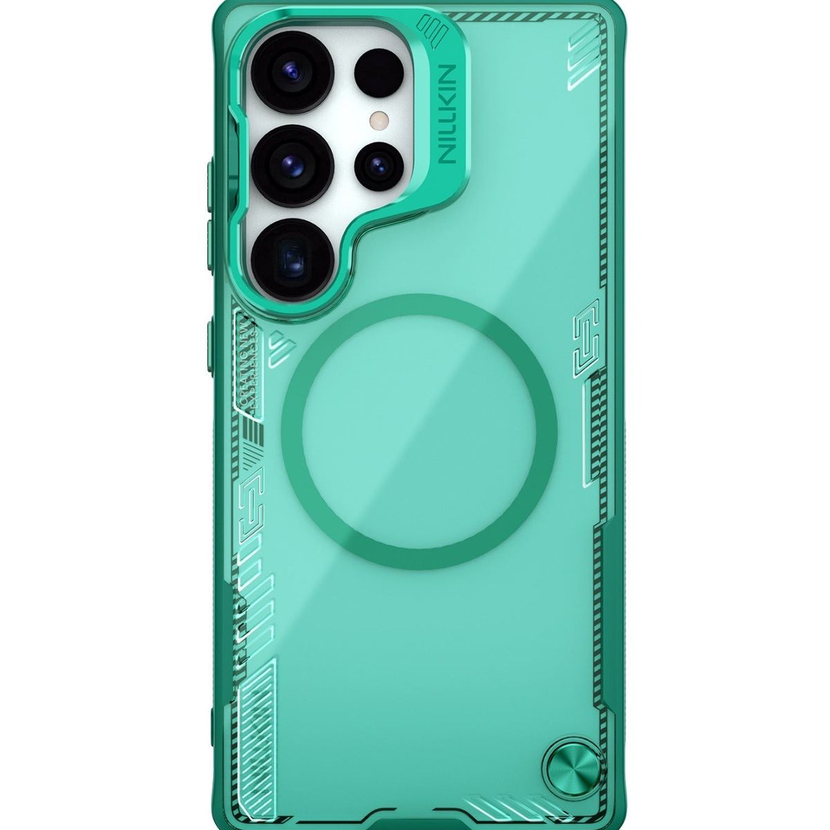 NILLKIN - Funda Nillkin Iceblade CamProp Lens Green - Galaxy S25 Ultra MagSafe