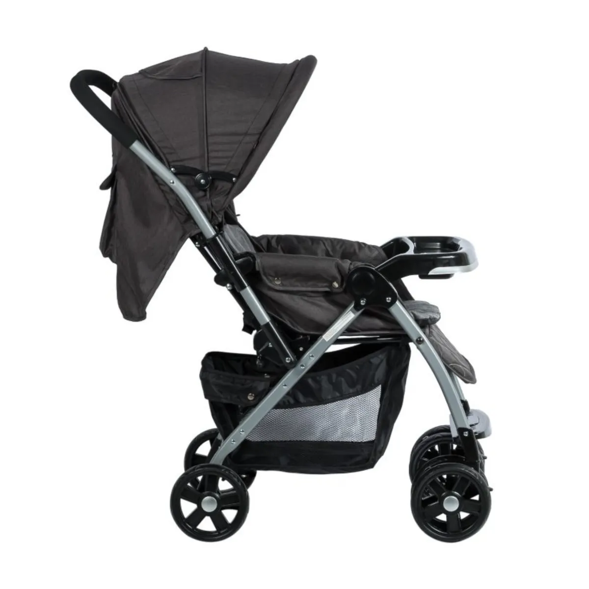 EBABY - Coche Cuna para Bebe Blake Negro