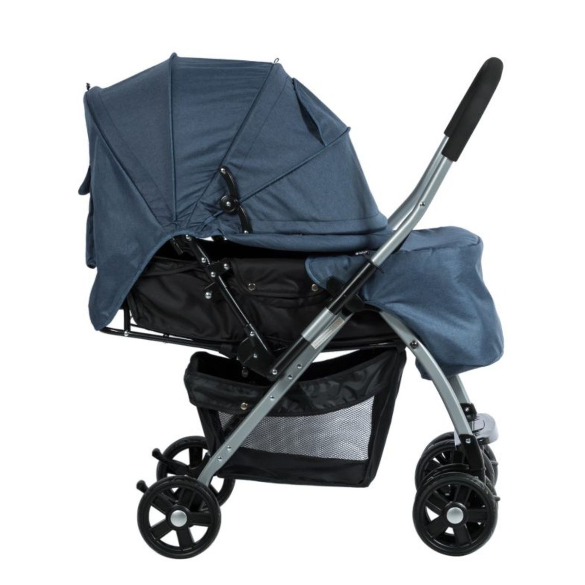 EBABY - Coche Cuna para Bebe Blake Azul