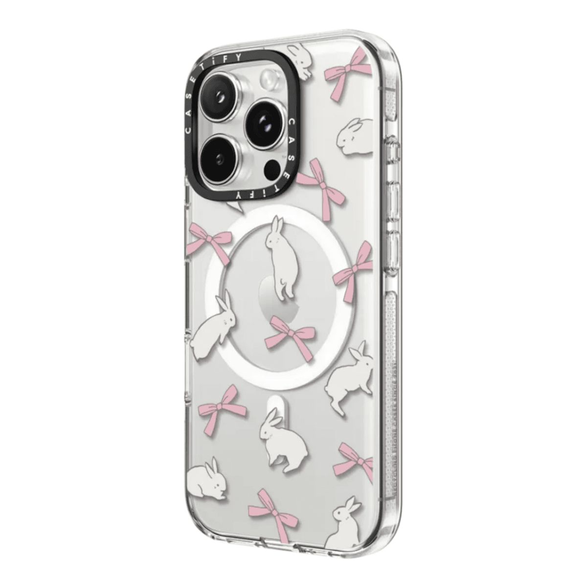 CASETIFY - CASE CASETIFY RABBIT RIBBON CON MAGSAFE - IPHONE15