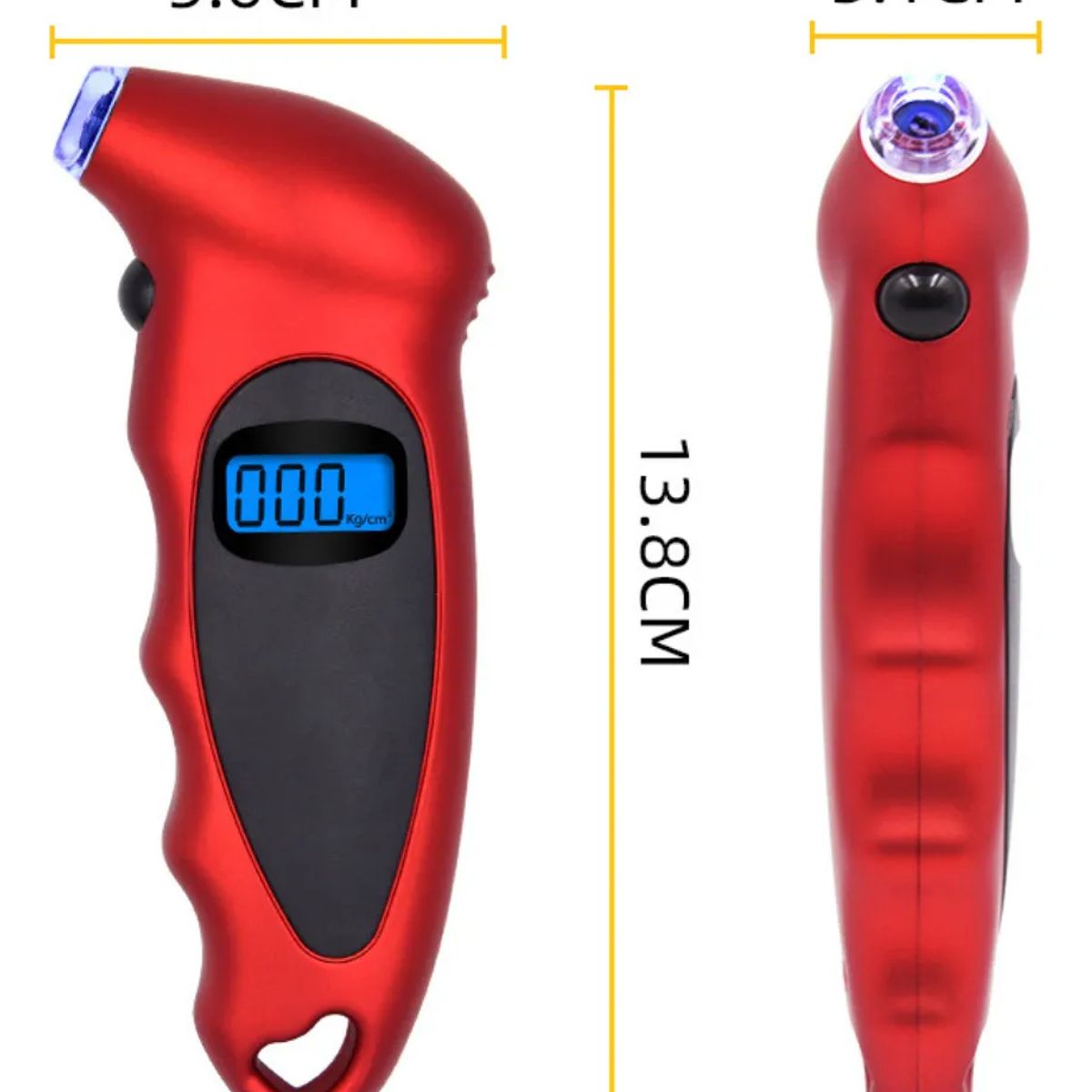 GENERICO - Medidor De Presión Digital Portátil Para Neumáticos 150 Psi BLUE