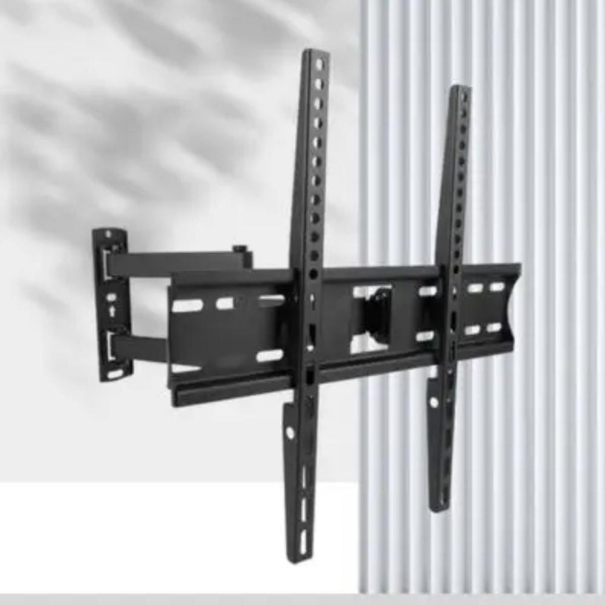 GENERICO - RACK MOVIBLE DOBLE BRAZO PARA TV DE 26 HASTA 55