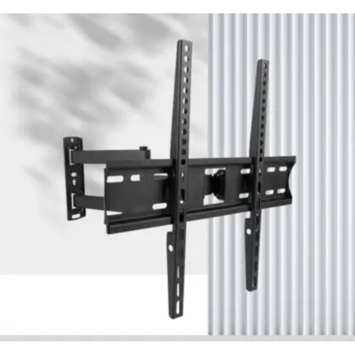 GENERICO - RACK MOVIBLE DOBLE BRAZO PARA TV DE 26 HASTA 55