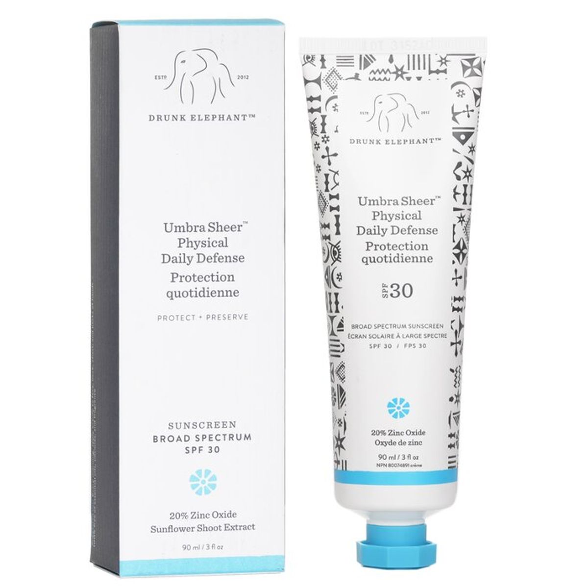 DRUNK ELEPHANT - Protección diaria Umbra Sheer SPF30 90ml3oz Drunk Elephant