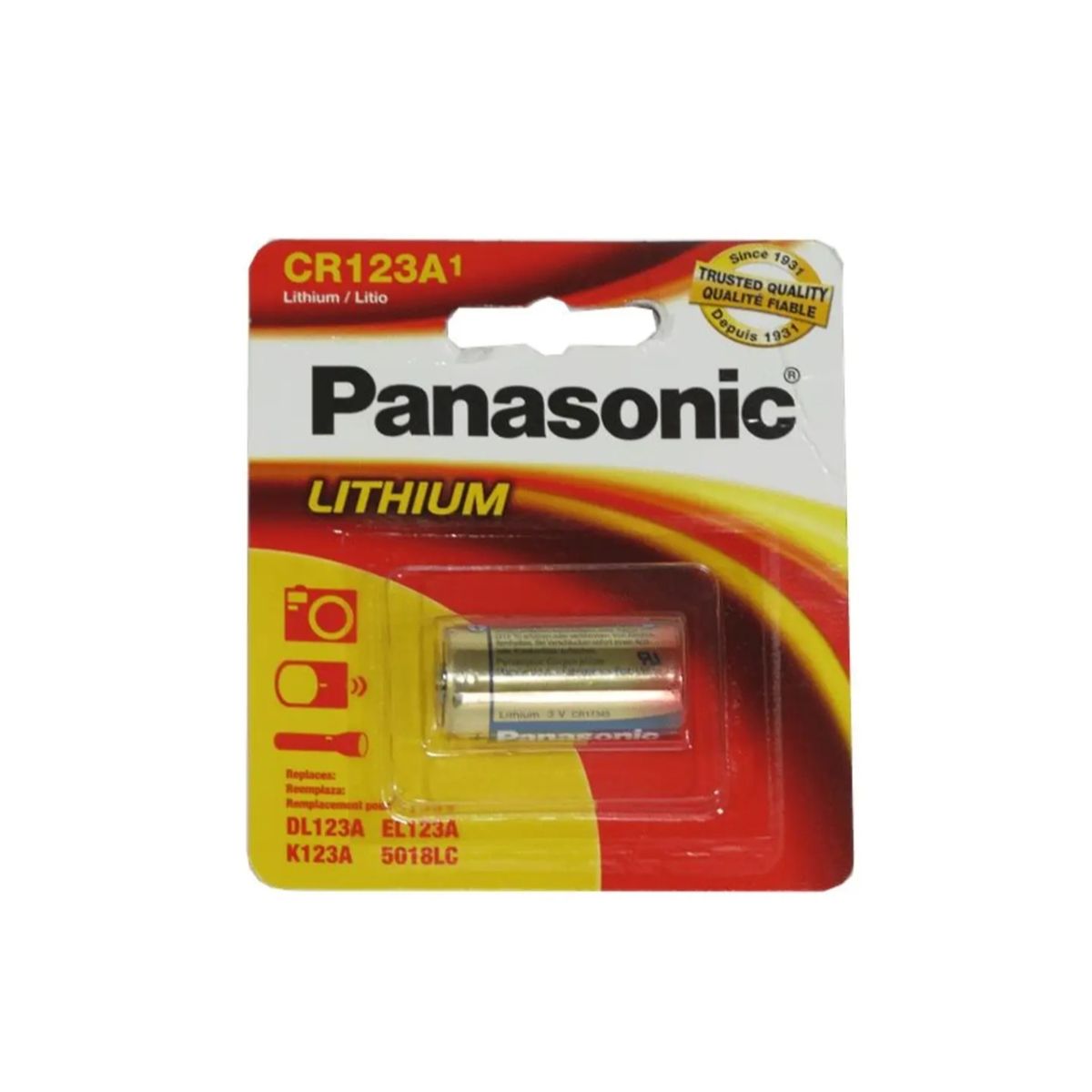 PANASONIC - PILA PANASONIC CR-123A