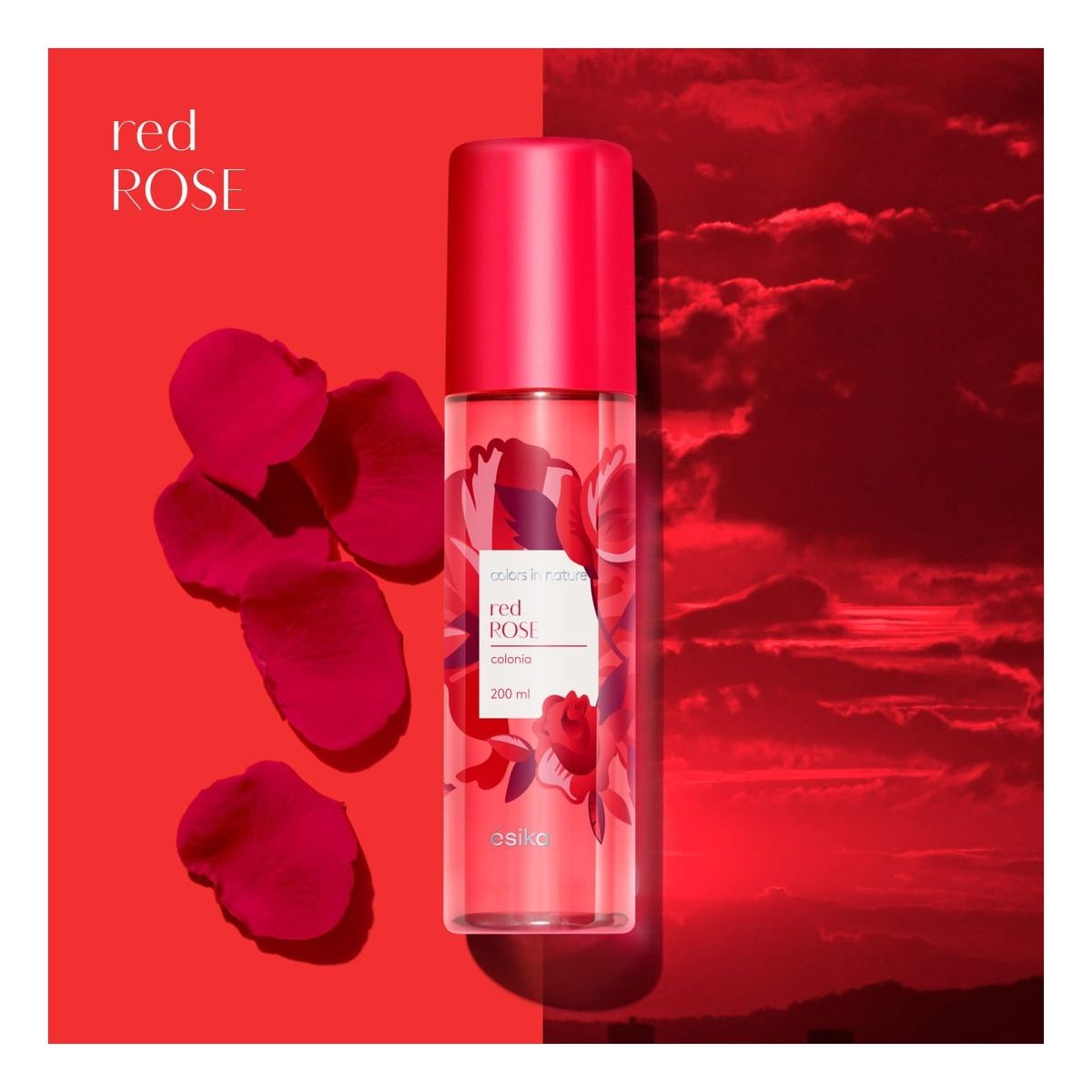 ESIKA - Perfume Colors in Nature red rose ésika