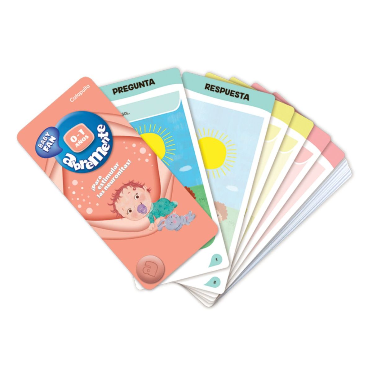 GENERICO - Abremente baby fan - Actividades para niños 0 - 1 años - estimulación temprana