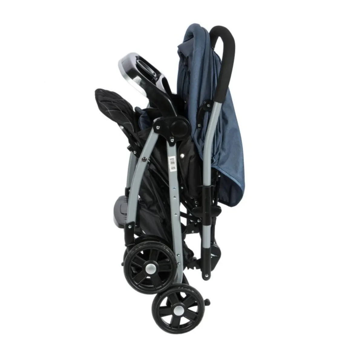 EBABY - Coche Cuna de paseo para Bebe con portavasos Blake Azul