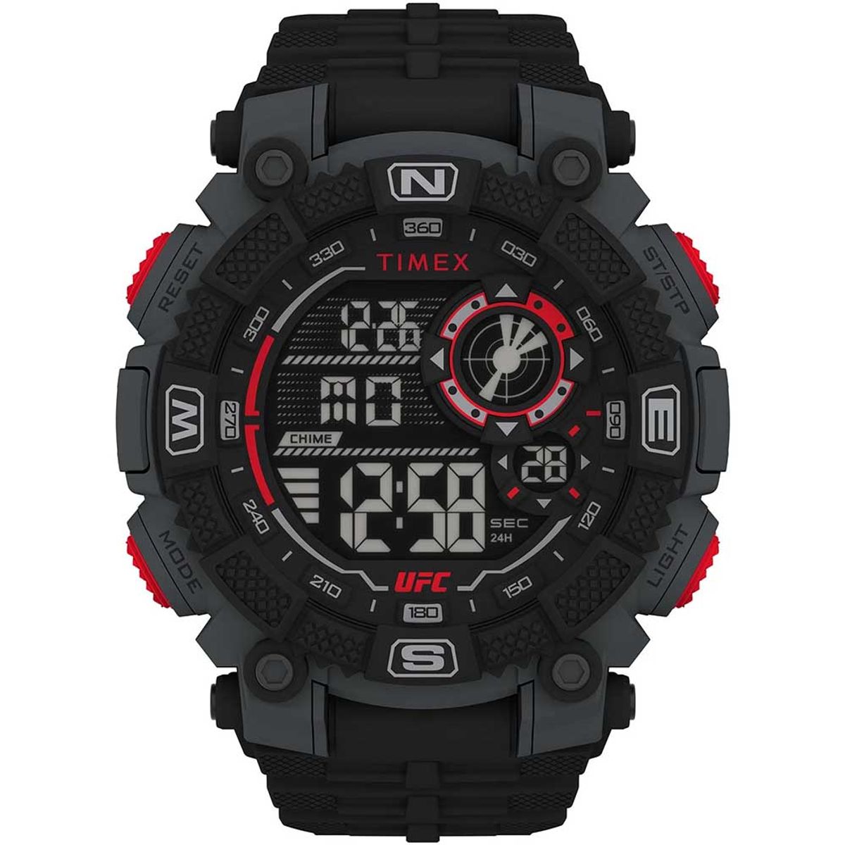 TIMEX - Reloj Hombre Timex UFC Redemption Digital Indiglo  Resina TW5M53700