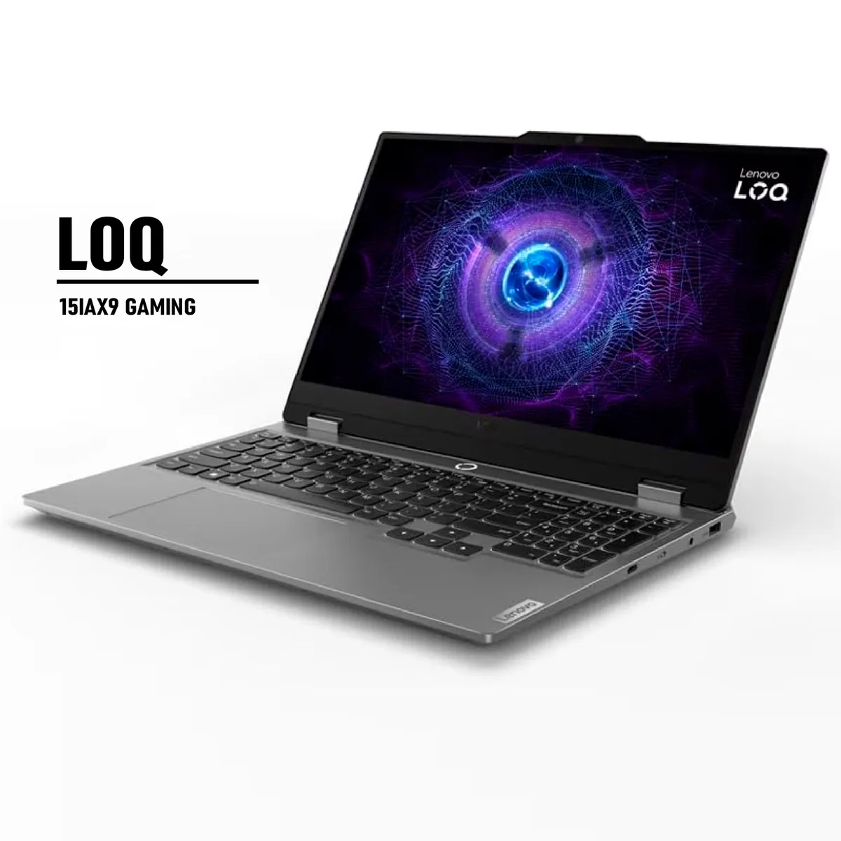 LENOVO - Laptop Lenovo LOQ 15IAX9 GAMING Core i5-12450HX 16GB 512GB 15.6" FHD RTX 3050 6GB