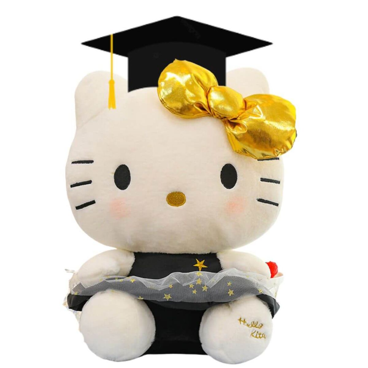 GENERICO - Peluche Kitt Graduado Importado Graduacion -  Mide 36 cms alto