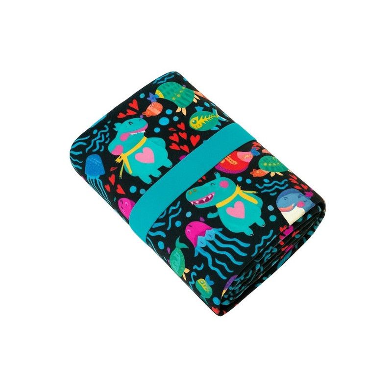 TUWALLA - Toalla de Microfibra Tuwalla L 80x130cm diseño Medusa