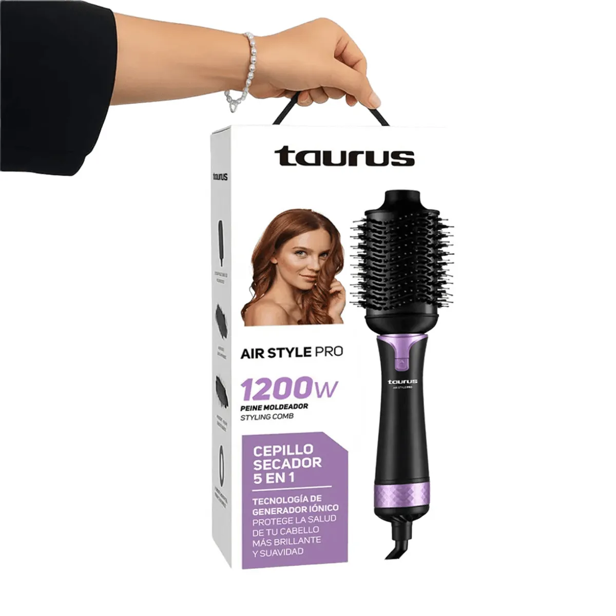 TAURUS - CEPILLO MOLDEADOR TAURUS 5 EN 1 AIR STYLE PRO