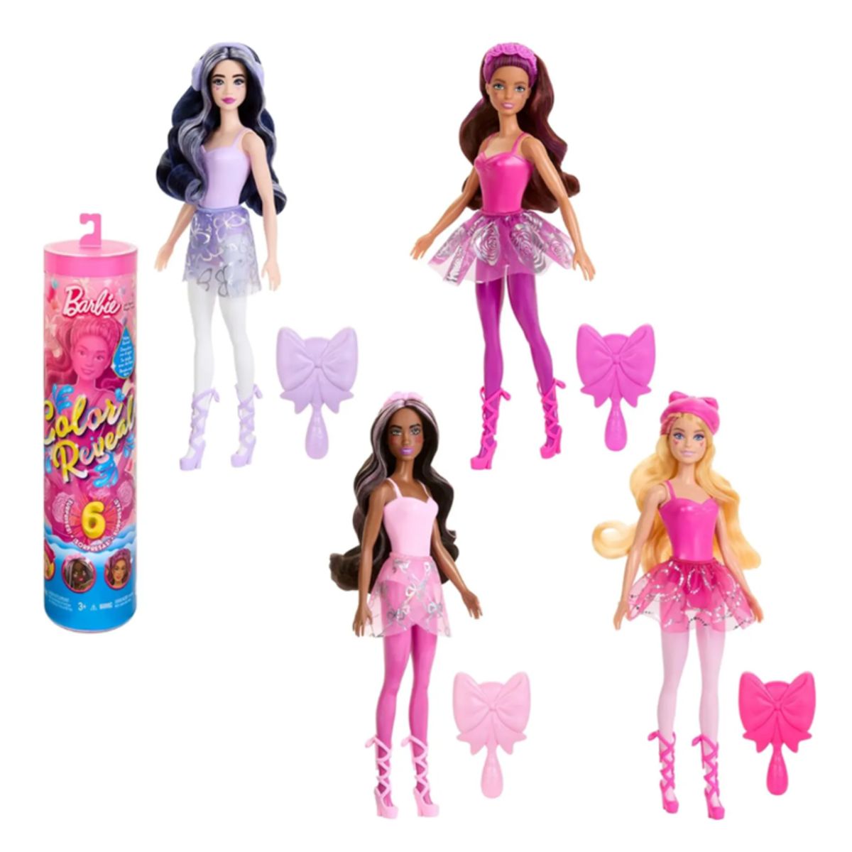 BARBIE - Color Reveal Bailarinas Ballet Sorpresa