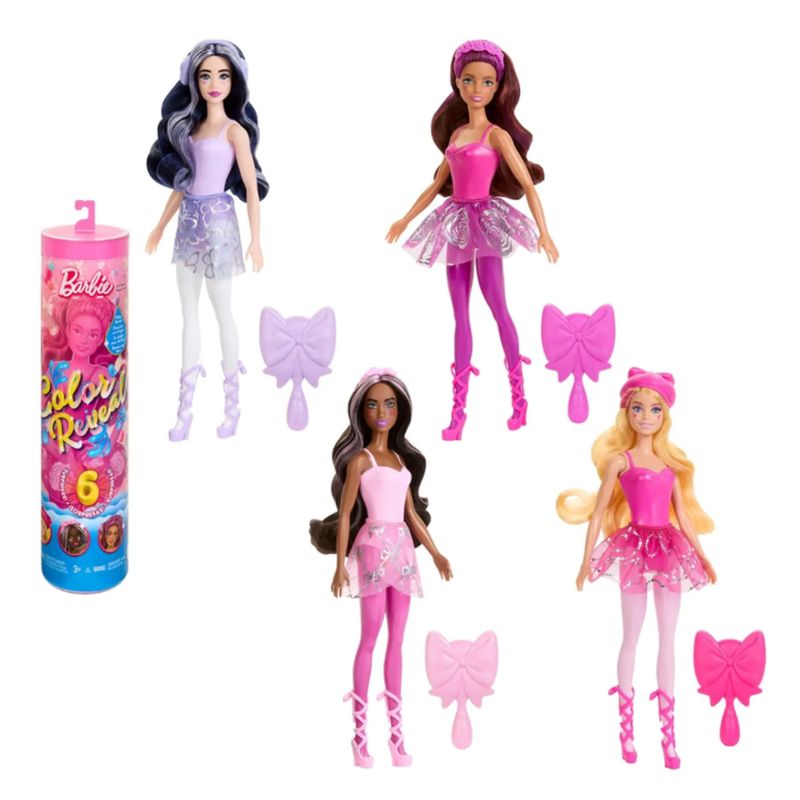 BARBIE - Color Reveal Bailarinas Ballet Sorpresa