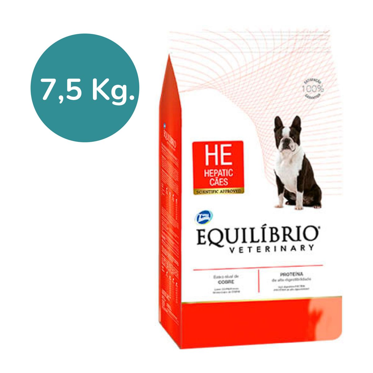 EQUILIBRIO - Equilibrio Veterinary Hepatico Perros (HE) 7,5 Kg