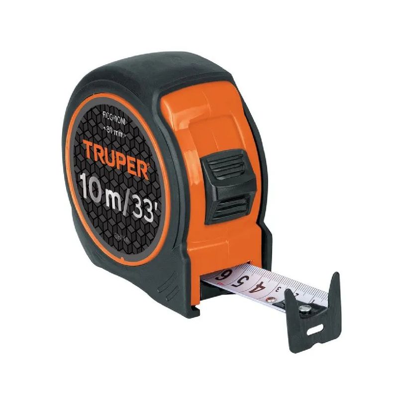 TRUPER - Wincha 10 metros Compacta Contra Impactos TRUPER 102332