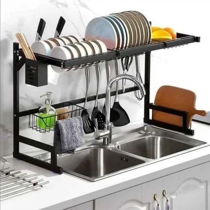 GENERICO - Escurridor Organizador de Platos de Cocina 85 cm