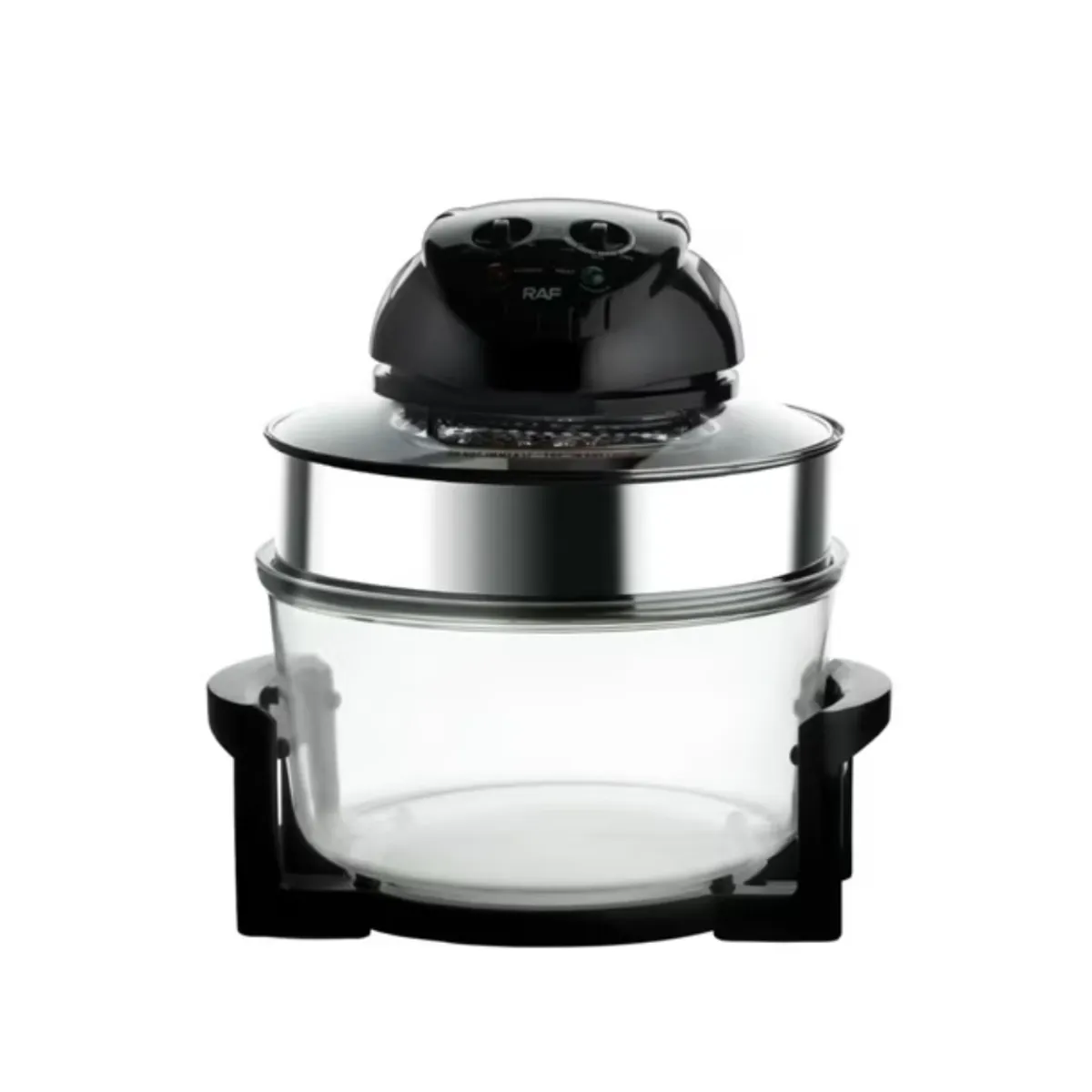 GENERICO - Freidora de Aire Vidrio 17 Litros 8 en 1 RAF 3500W