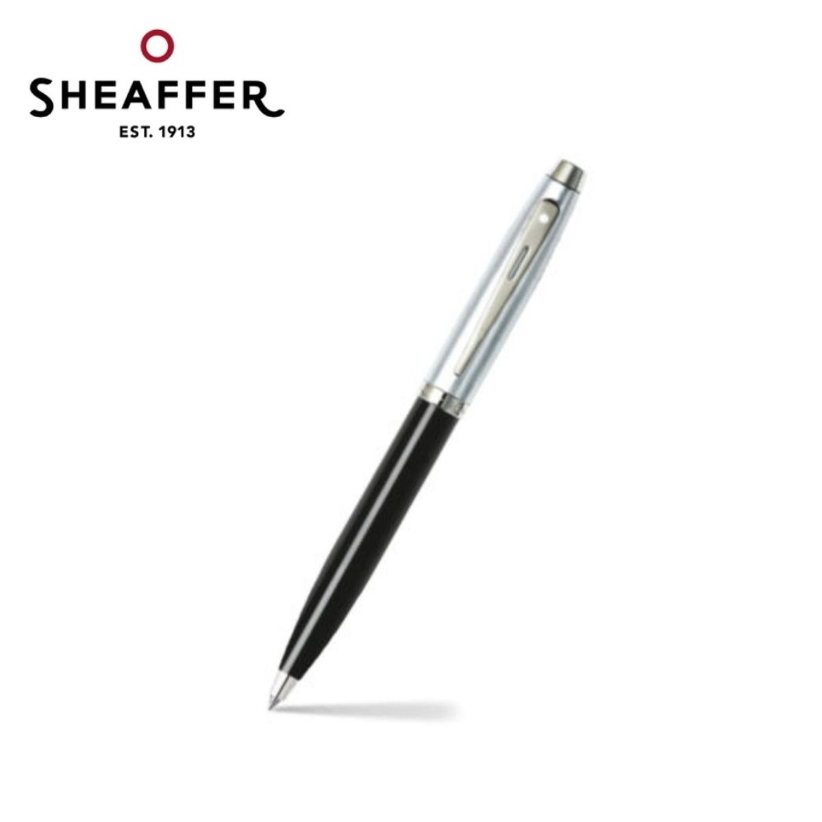 SHEAFFER - Bolígrafo Sheaffer Serie 100 Negro brillante