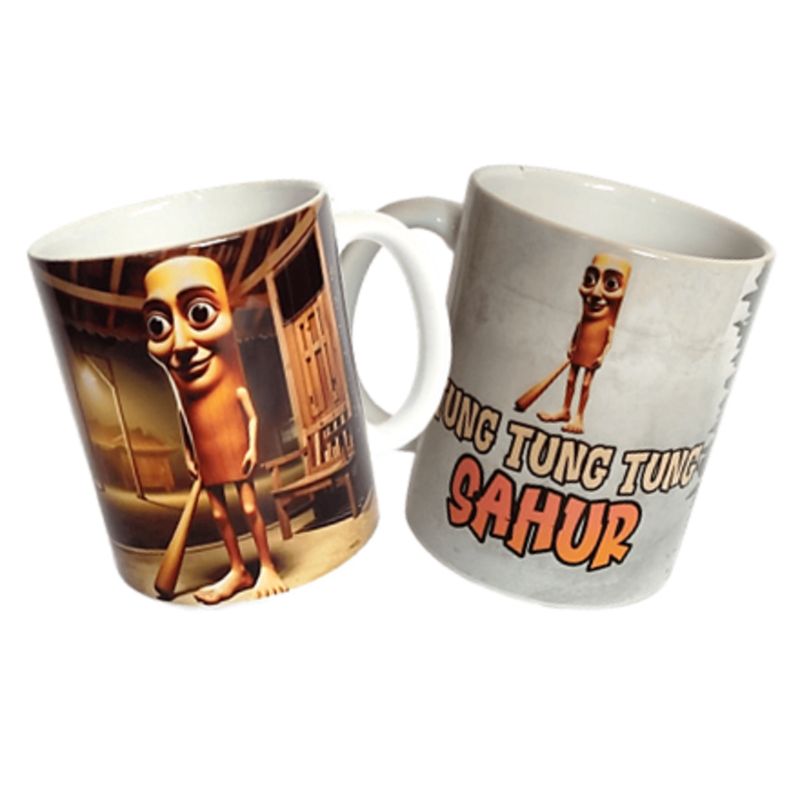 GENERICO - TAZA MUG TÉ CAFÉ TUNG TUNG SAHUR TRALALERO 11oz