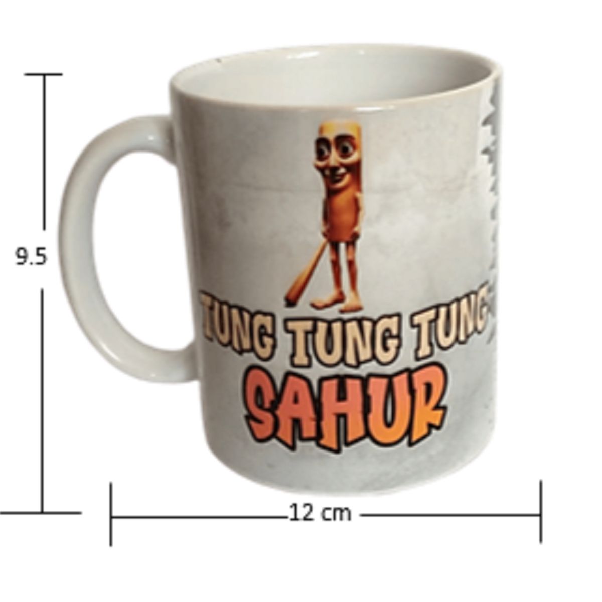 GENERICO - TAZA MUG TÉ CAFÉ TUNG TUNG SAHUR TRALALERO 11oz
