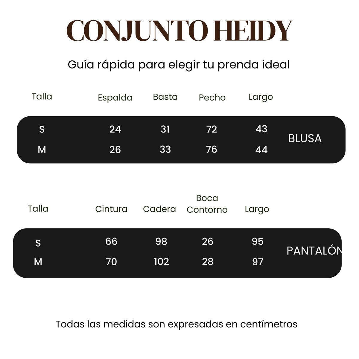 AMARELLY - CONJUNTO PARA DAMA LIBBY