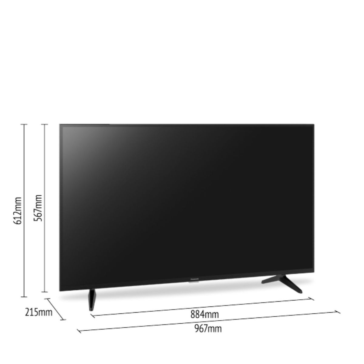 PANASONIC - Televisor Panasonic 43 TC-43MS600P LED FHD Android Tv