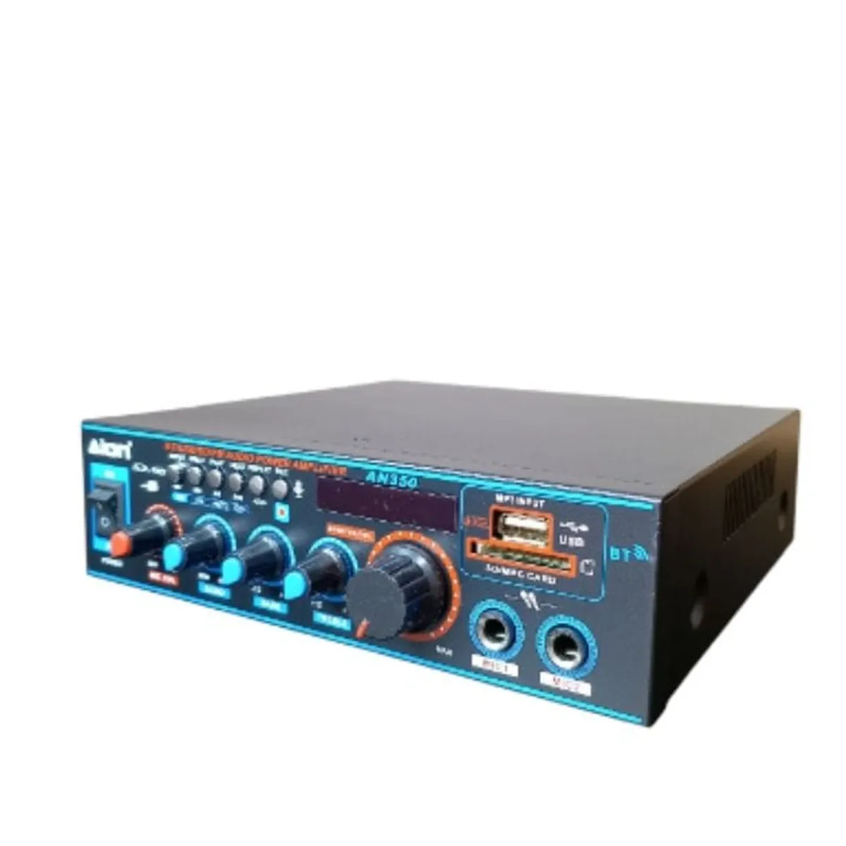 GENERICO - AMPLIFICADOR POWER DE SONIDO BLUETOOH USB RADIO KARAOKE