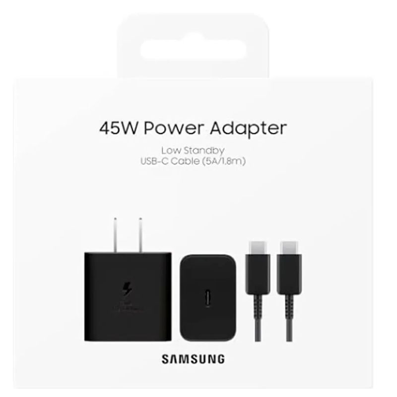 SAMSUNG - Cargador Samsung 45W para Galaxy S20 Ultra