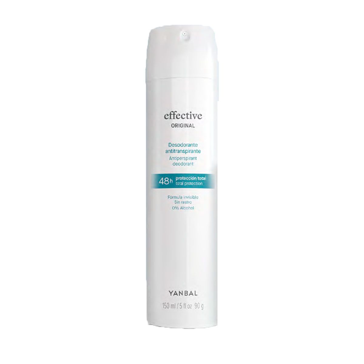 YANBAL - Desodorante Antitranspirante en Aerosol Effective Original
