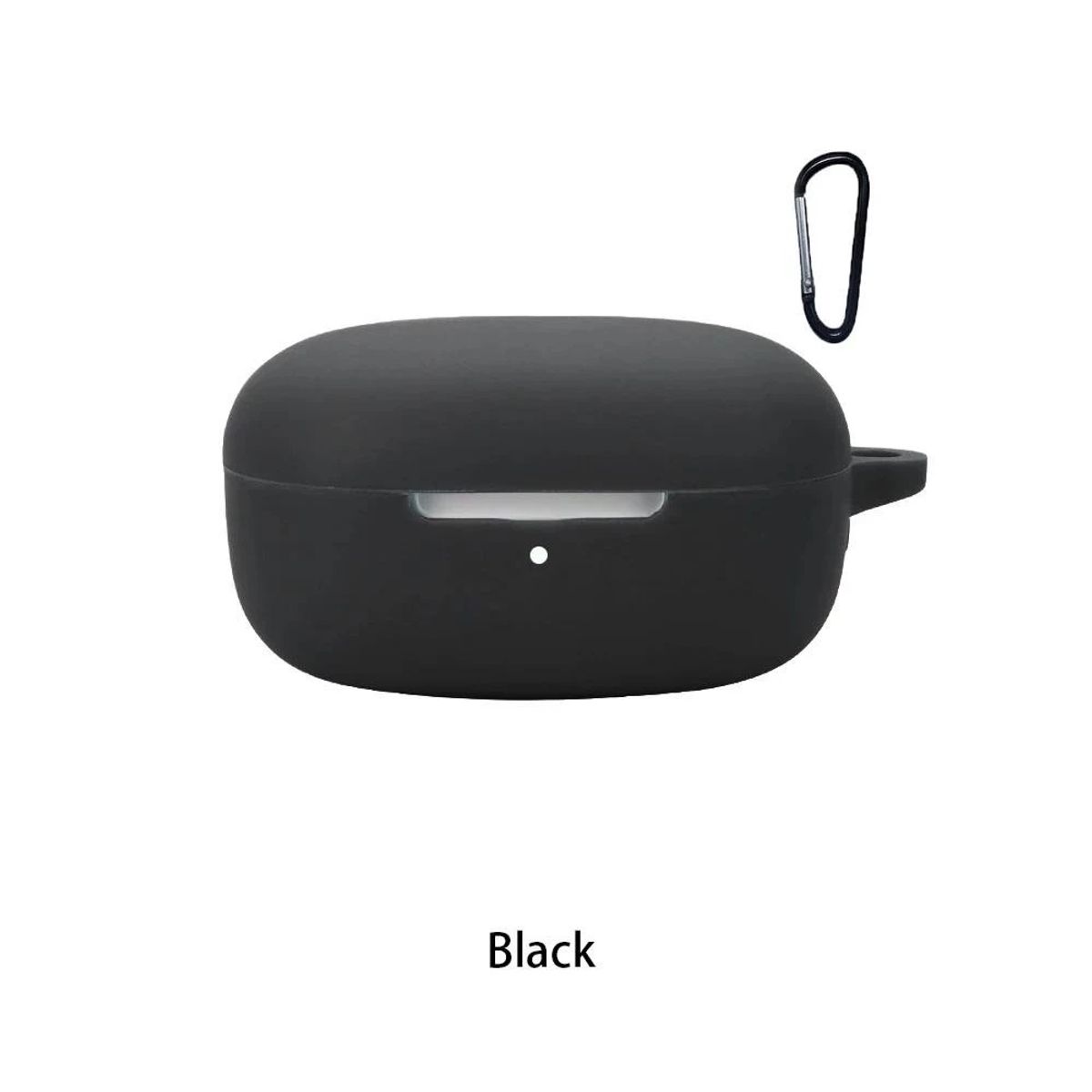 CASE - Funda de silicona para auriculares Xiaomi Redmi Buds 6 Play-Negro