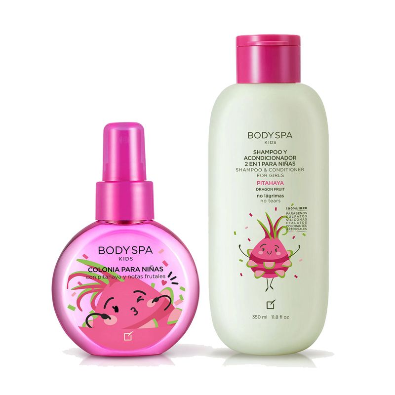 YANBAL - Set Body Spa Kids Niña Shampoo con Colonia para Niña