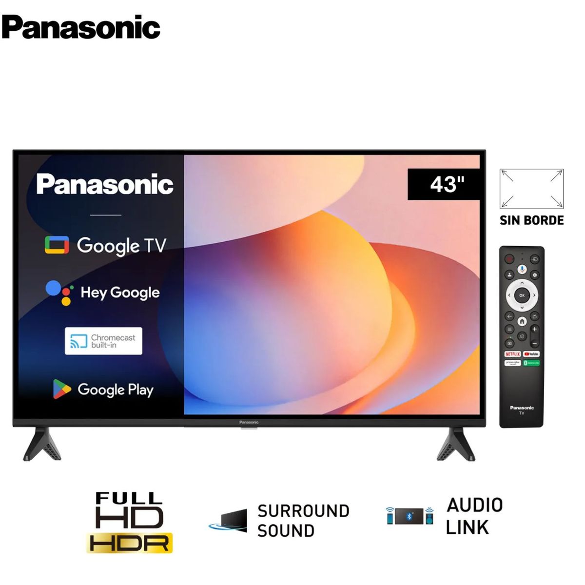 PANASONIC - Televisor Panasonic  43'' TC-43NS600P Led Full HD
